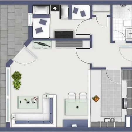 Daire Strandhotel 61